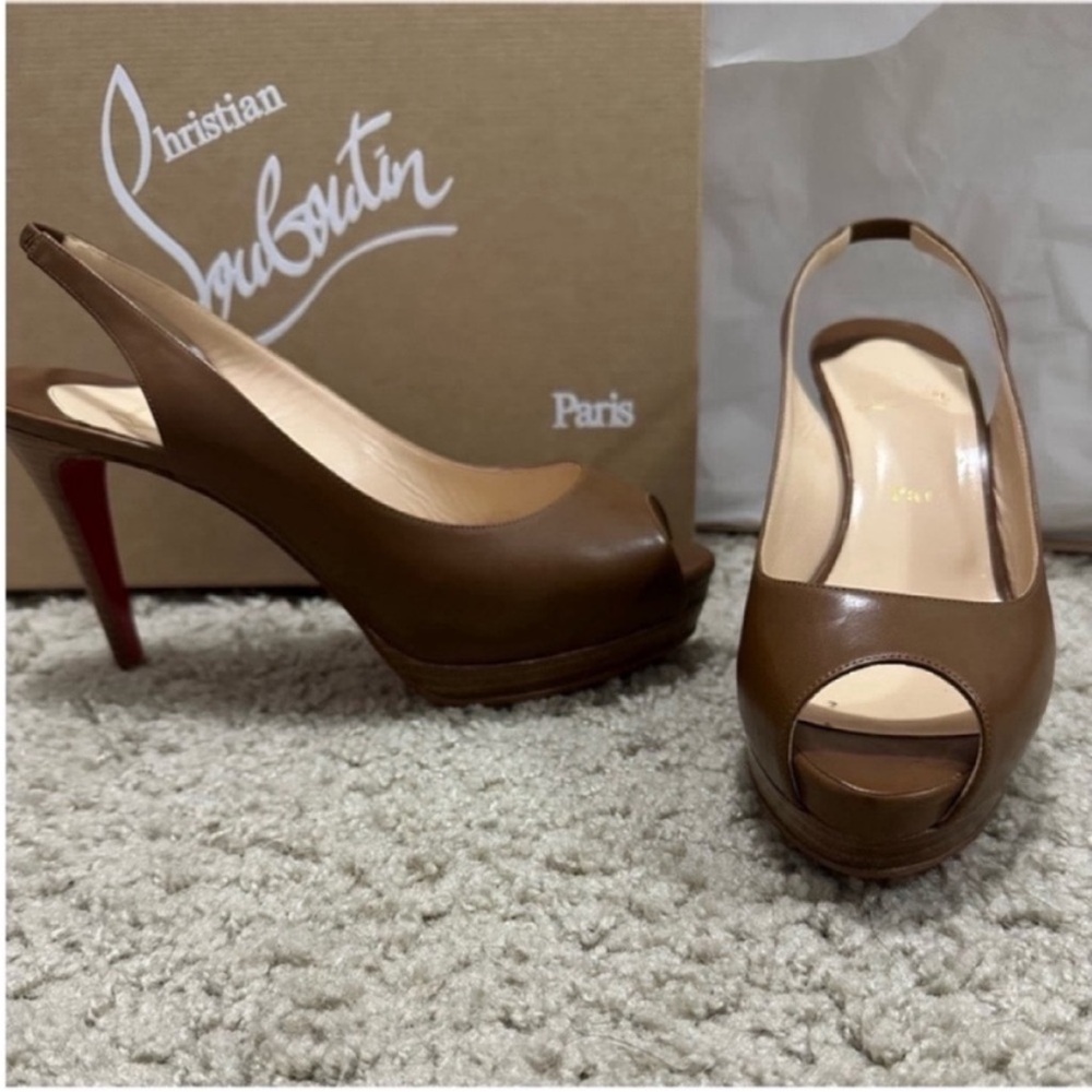 Louboutin Summer Slingbacks